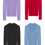 WOOL CREWNECK TOP