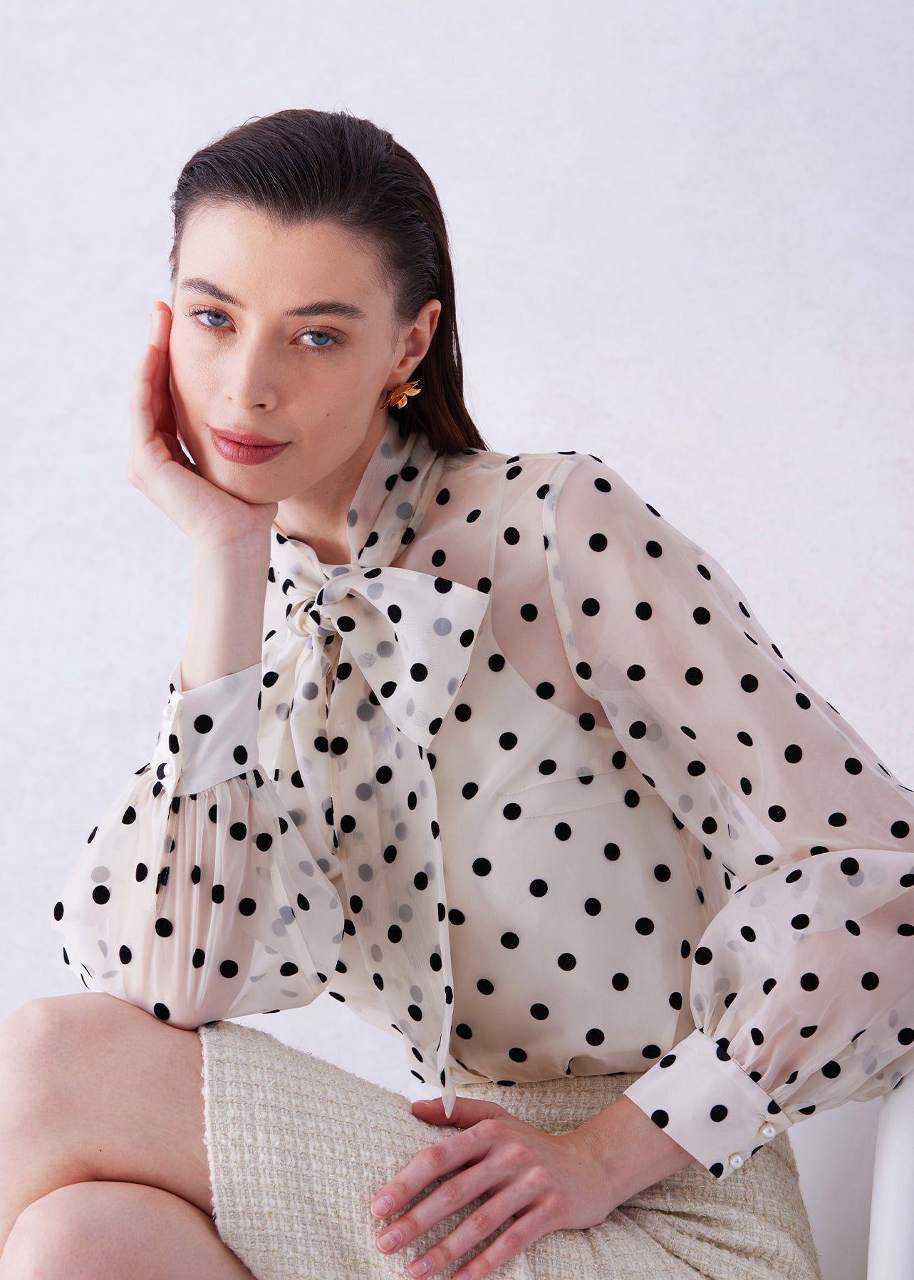 POLKA DOT SHIRT