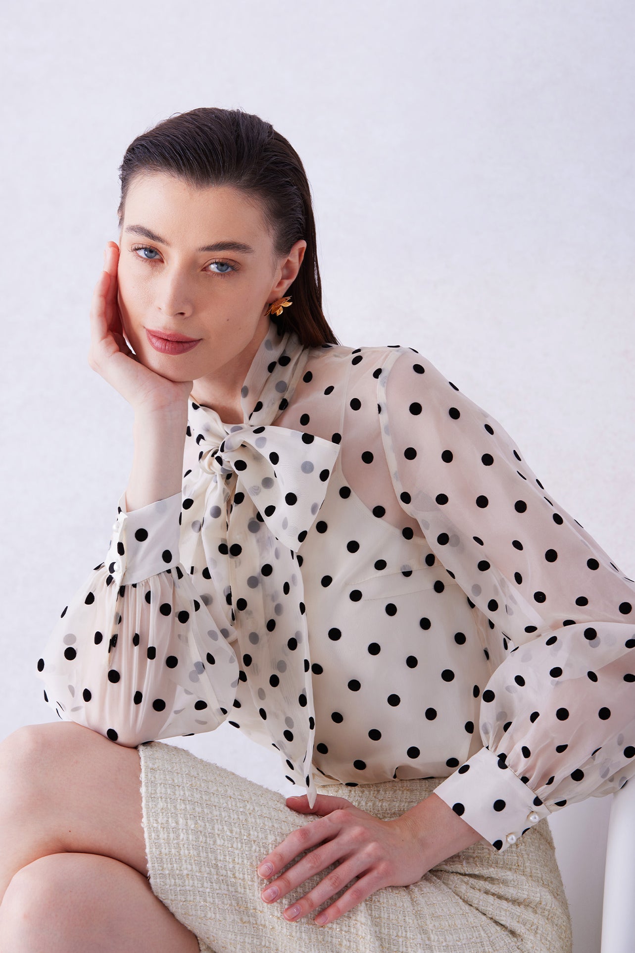 POLKA DOT SHIRT