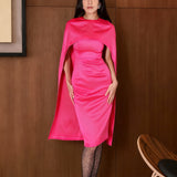 Chic Cape + Camisole Two-Piece Set