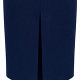SENSEBYMEI Fitted Pencil Midi Skirt