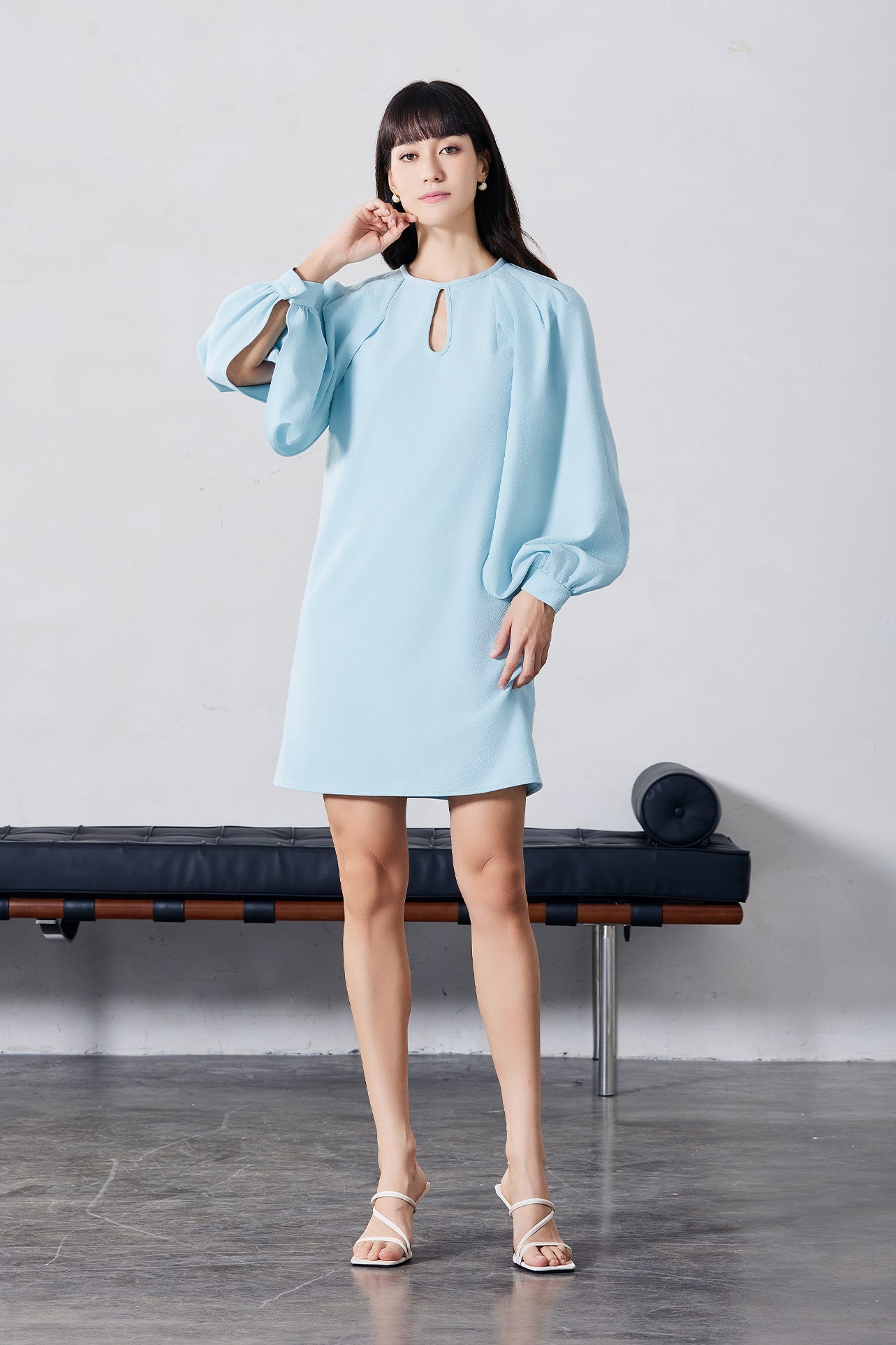 BLUE DRESS
