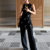 MESH BEADED TOP