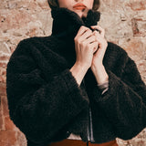 WOOL  BOMBER