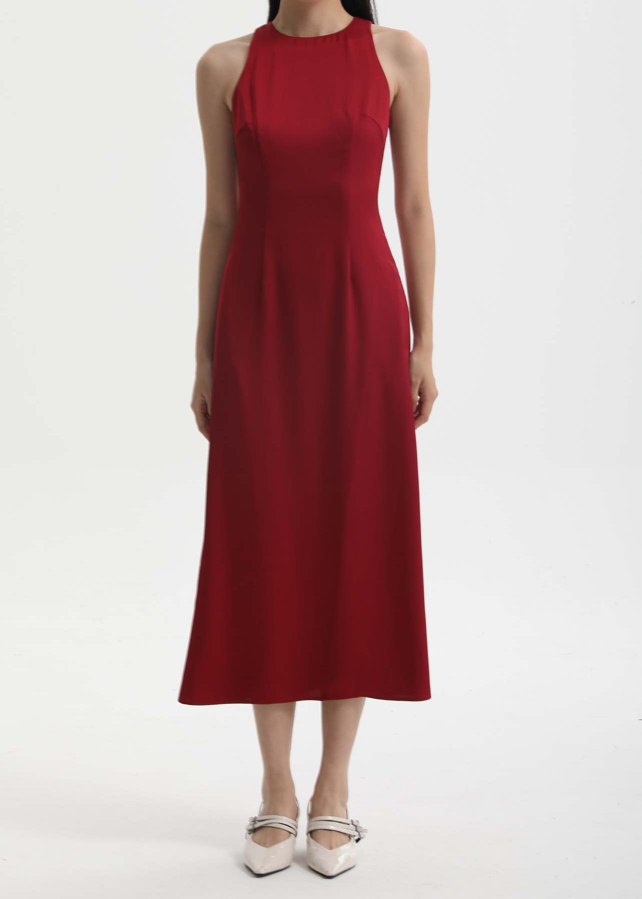 A-LINE SILHOUETTE DRESS