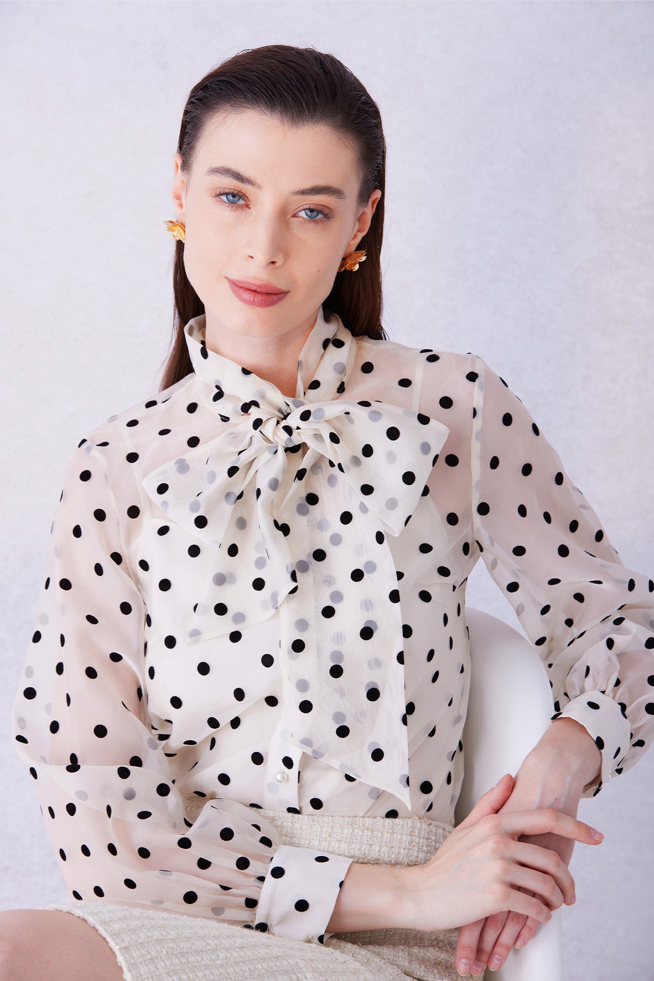 POLKA DOT SHIRT