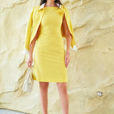 LEMON YELLOW ICONIC DRESS