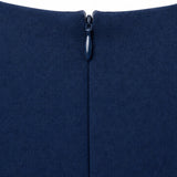 Midi Dress with Detachable Waist Panel