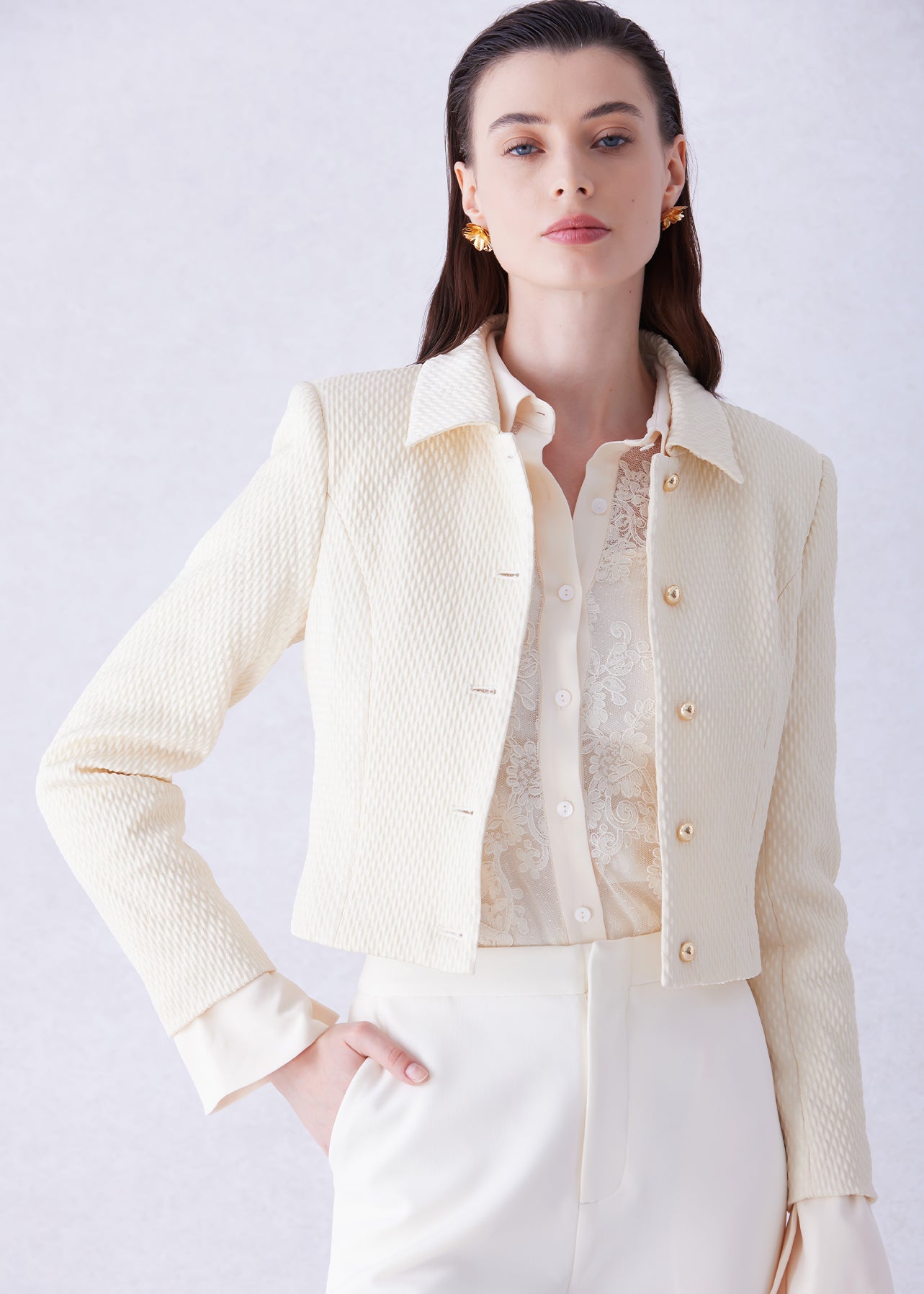 GOLD BUTTON JACKET