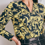 PRINTED BLOUSE