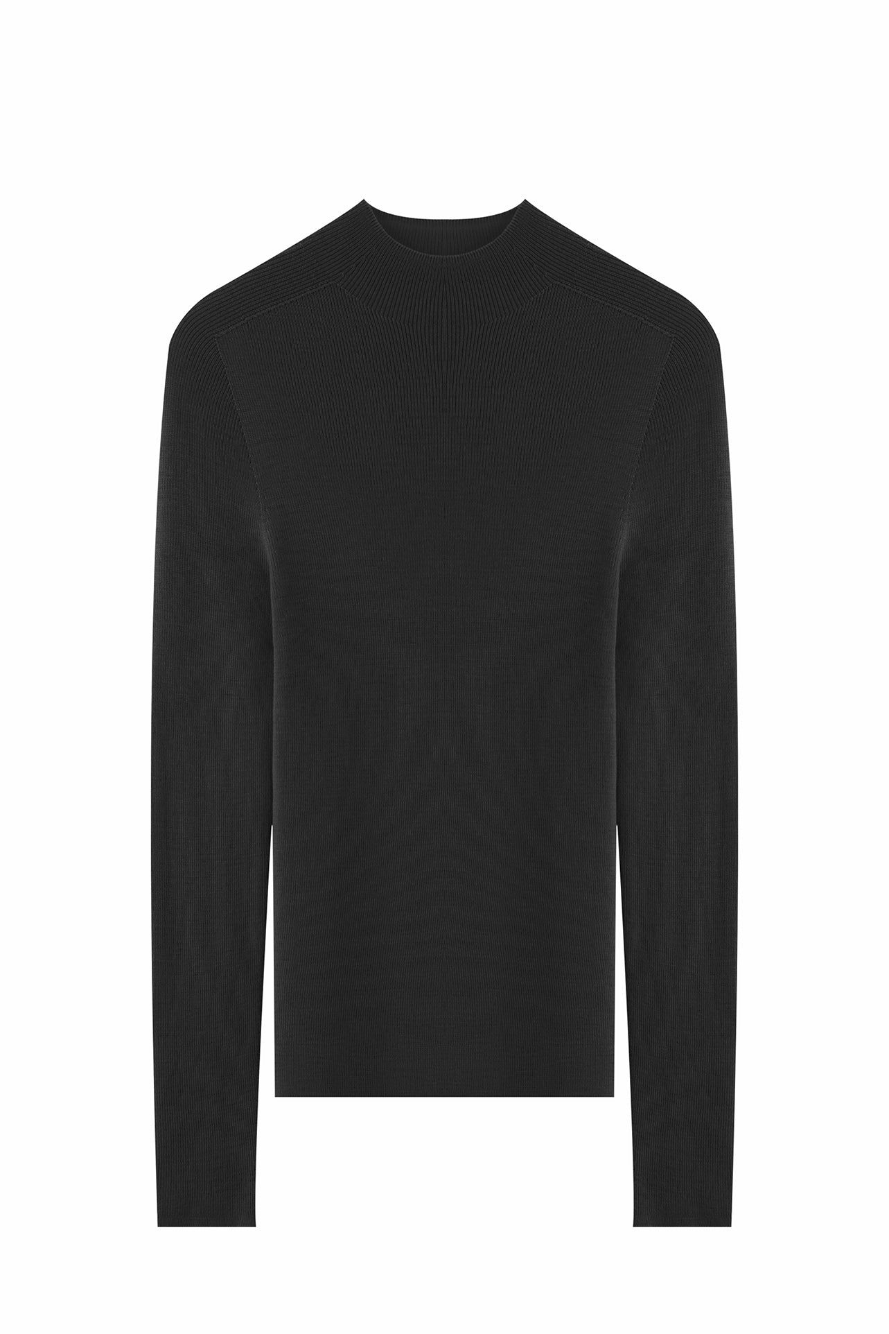 WOOL CREWNECK TOP