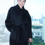 WOOL AND CASHMERE BLENDED COAT