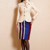 WOOL BOW COAT