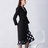 WOOL TWEED COAT