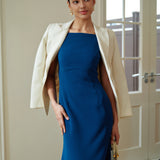 SQUARE NECK MERMAID DRESS