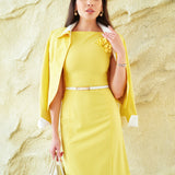 LEMON YELLOW ICONIC DRESS