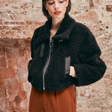 WOOL  BOMBER