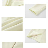 IRREGULAR COLLAR FITTED DRESS