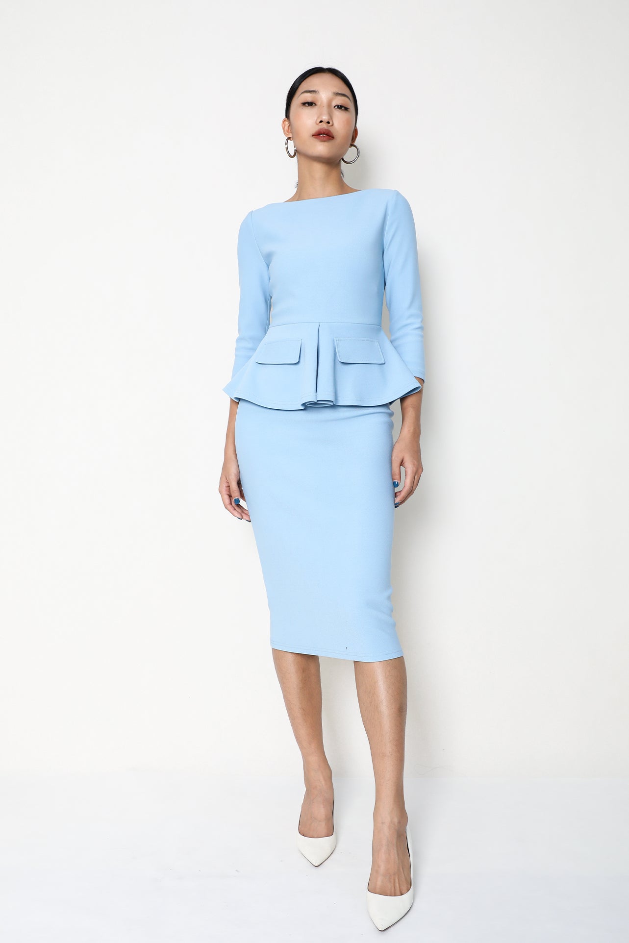 BOAT - NECKLINE DRESS