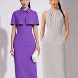 SENSEBYMEI Paris – Pleated Sleeveless Dress