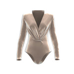 A professional woman wearing sophisticated high-waisted wide-leg pinstripe trousers in charcoal black, featuring a tailored slimming fit for a powerful executive office look.